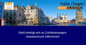 Halle (Saale) - Stadt beteiligt sich an Zutrittskampagne „Assistenzhund willkommen“