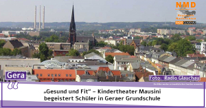 Gera - „Gesund und Fit“ – Kindertheater Mausini begeistert Schüler in Geraer Grundschule