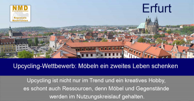 Erfurt - Upcycling-Wettbewerb: Möbeln ein zweites Leben schenken