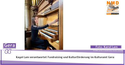 Gera - Kayol Lam verantwortet Fundraising und Kulturförderung im Kulturamt Gera
