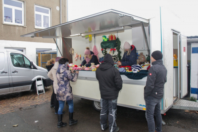 Glauchau - MDR um 4 Strickaktion zu Gast in Glauchau