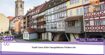 Gera - Stadt Gera führt bargeldloses Parken ein