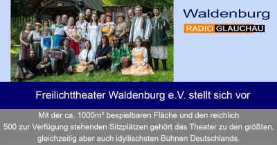 Glauchau - Freilichttheater Waldenburg e.V. stellt sich vor