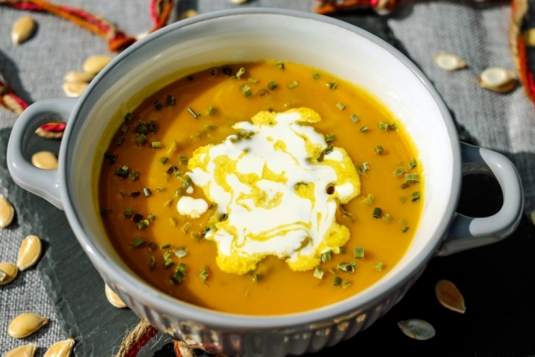 Feine Kürbiscremesuppe