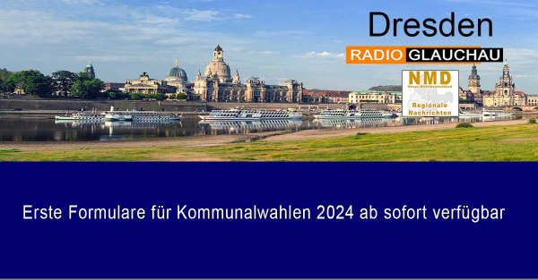 Dresden - Erste Formulare für Kommunalwahlen 2024 ab sofort verfügbar